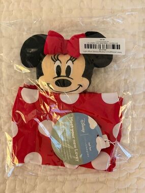 NIB Little Sleepies Disney Minnie Mouse Red Polka Dot Lovey